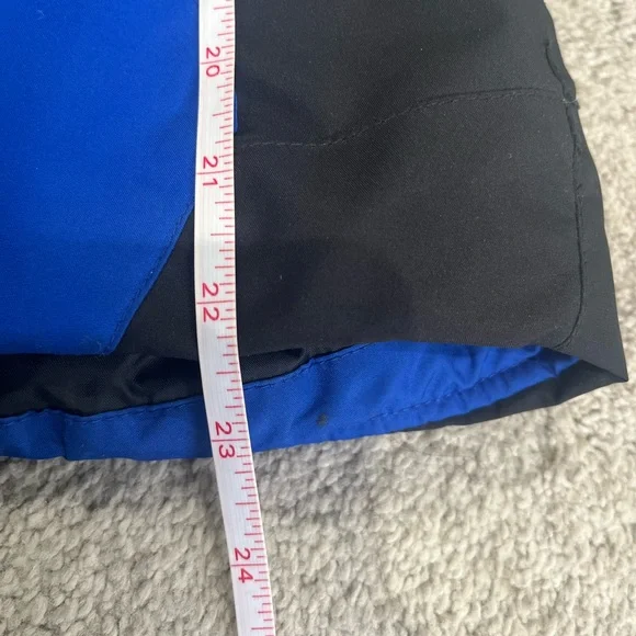 Spyder Hooded Outdoor Jacket,  Boys Size 14 Blue, Black, and White Ski Jacket - Picture 12 of 12
